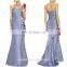 New Design Satin Twill Gown Prom Dress Patterns for Women