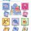 100% cotton towel supply for Dollar Tree with cartoon characters printed Magic towels/compressed towel