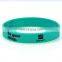 engraving personalized printing logo with colorful silicone bracelets in china