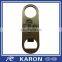cheap wholesale branded bottle opener in zinc alloy
