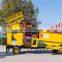 Mobile Gold Trommel Wash Plant with Sluice Box