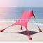 Beach activities UV proof usage Sun shade tent lycra tent with customized size