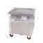 110V 220V hot sale double pan fried ice cream machine making roll ice cream for sale in usa uae