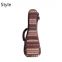 26inch Fashion Ukulele Bag 600D Oxford Water Resistant Cloth Thick 5mm Padded Bag Case