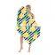 Printed Logo Square Beach Towel Sand Free For Summer Swimming