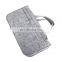 grey color tote bag in backpack small women felt storage bags fashion handbag