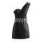 TWOTWINSTYLE Dress women Sleeveless Sexy High Waist Slim Mini fashion new