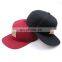 custom 6 panel snapback hats with cork logo wholesale