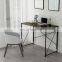 Simple student wood folding writing computer desk wooden office computer desk