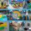 0.55mm pvc commercial adult inflatable bouncy bounce house with slide