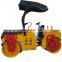 Hot sale  double drum roller 3 ton vibratory  road roller