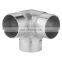Stainless Steel Handrail Connector 3 Way Corner Union Elbow 90 degree