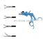 Laparoscopic Grasper with diam 5mm 10mm  insulated handle with rachet plastic scissor clamp
