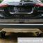 car accessories stainless steel front & rea skid plate guard bumper guard protector for honda vezel