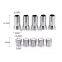 Automobiles 10Pcs/Set Tr414ac Car Truck Tire Valve Light Wheel Tyre Pinch Valve Wheel Stem Hex Hats Case Sleeve Cover