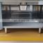 Stainless Steel Gas Griddle With Cabinet(1/3 Grooved)(CE cerificate)