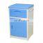 Factory Price Multi-function Casters ABS Bedside Locker Bedside Cabinet for Hospital