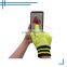 HANDLANDY Hi-vis 4-way Stretch Fabric Winter Running Gloves Sport Hand Gloves Winter Gloves Touch Screen