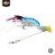 9cm 6g Luminous Shrimp Silicon Soft Artificial Bait With Hooks Swivels  Pesca Sabiki Rigs Fishing Tackle