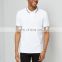 Bulk Bangladesh Clothing New Model Men T-Shirts Basic Blank White Contrast Trim Bamboo Polo Shirt