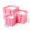 Custom Logo Wide Bottom Cake Gift Paper Bag Fold Paper Bag Packaging