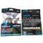 waterproof glossy printed zipper bag fishing lure packaging resealable foil plastic bags zip lock pouch