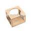 Creative and elegant wood scented candle lampshade retro bamboo hollow candle table  or wall using electronic candles