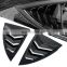 2021 Hot Sale ABS Carbon Fiber Rear Window Louvers Vent Cover Trim For Tesla Model Y