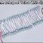 LED Decoration Light 9mm 12mm LED Pixel Strings White Color 5V 12V Lightings For Outdoor Signage