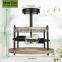 Custom Wood Bead Ring Bedroom Nordic Lighting Decoration Wooden Modern Led Chandelier