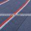 High Stretch high quality material 1x1 polyester flat knit cuffs stripe rib