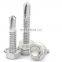 Hot Sale JINGHONG Hexagon Head Self-drilling Tapping Stainless Steel Roofing Screws