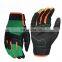 Breathable synthetic leather cycle motorcycle racing gloves comfortable touch screen construction mechanical gloves