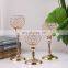 New Nordic Sticker Glass Silver Candle Holder Crystal Candle Holders Bougeoir Crystal Glass Candle Jar For Home Decor