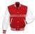 Baseball men jacket with leather sleeve custom embroidery patched logo letterman