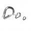 High Strength Professional Rigging Hardware Wire Rope Cable Thimble For Sales
