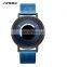 SINOBI Male Trendy Wristwatch S9800G Rotating Dial Creative Watch Simple Stylish Gentleman Hand Watches