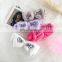 Soft OMG Letter Coral Fleece Wash Face Bow Hairbands For Women Girls Headbands Headwear Hair Bands Turban Hair Accessories