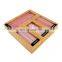 Bamboo Plastic Storage Drawers Food Bags Holder Container Organizer Dispenser for Sandwich Snack Slider Quart Gallon