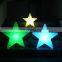 rechargeable led star lighting /RGB color changing battery powered mini wireless led flood Christmas star tree light