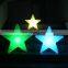 rechargeable led star lighting /RGB color changing battery powered mini wireless led flood Christmas star tree light