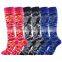 Sport Running Men Women Athletic Fun Stocking Knee-high Graduated Support Compression Socks