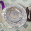 Factory Wholesale Bulk Wedding Event Party Dinnerware Gold Glass Charger Plate