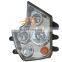 Ventes directes de l'usine A7 HOWO CNHTC A7-V Assemblage de cabine Pièces de cabine WG9925720002 Phare gauche