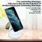 Magnetic Wireless Charger 360 degrees Foldable Rotating 3-in-1 Magnetic Phone Charging Stand for iPhone 15 14 13 12 Pro/Max