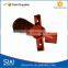 color painted adjustable base jack for scaffolding parts