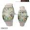 leather strap square unisex quartz teenage fashion watches