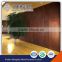 Hotel public area fixed furniture interior colored wooden decorative wall paneling