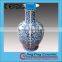 Chinese style blue and white porcelain ceramic vase stand for hotel decorative