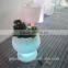 New PE plastic Flowerpot with LED light 4151C